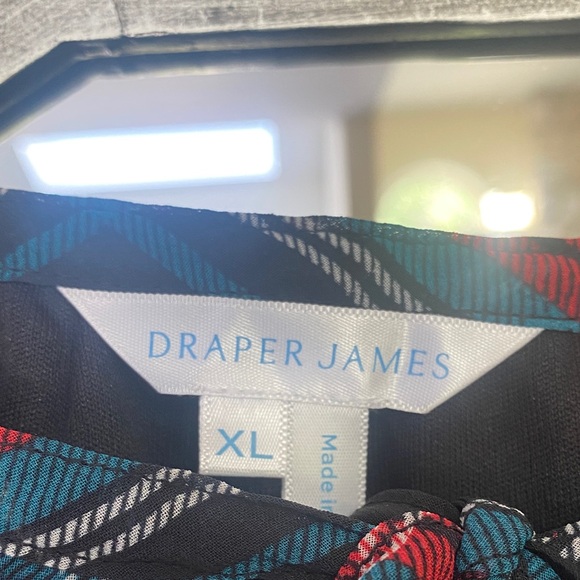 Draper James Black and Red Plaid Dress - Picture 2 of 6